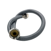 Balneo Furtun de conectare PEX, gri împletit 1/2" x 1/2" 40 cm