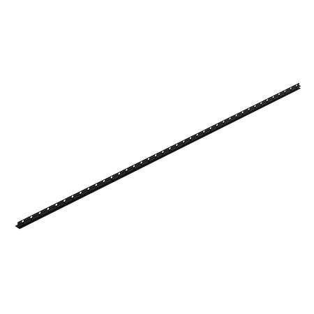 Profil de pantă Balneo negru pentru sticlă dreapta 170 cm