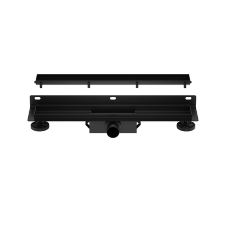 Sifon de perete pentru duș Wall and Floor NEXT - 100 cm Black
