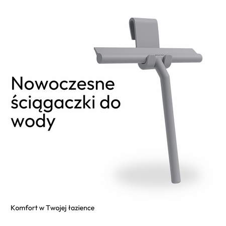 Ștergător de apă Balneo model 1 gri