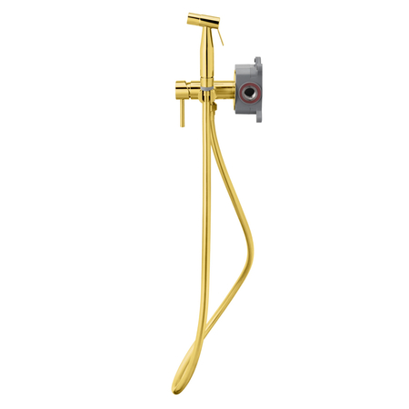 Baterie pentru bideu Balneo Cascade model 2 shiny gold