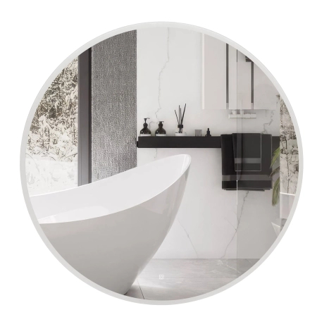 Oglindă rotundă iluminată Balneo Moon 80 cm
