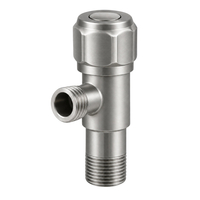 Robinet unghiular cu cap ceramic model 2 Inox 1/2 x 1/2