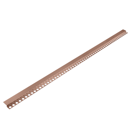 Profil de pantă Balneo cupru de pardoseală frontal 130 cm