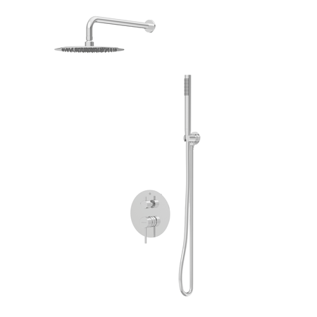 Balneo Cascade mixer de duș set de 2 crom