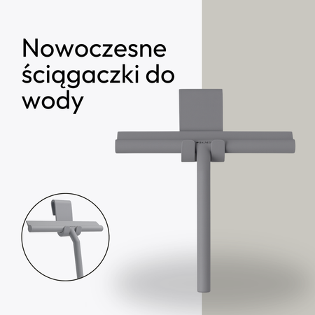 Ștergător de apă Balneo model 1 gri