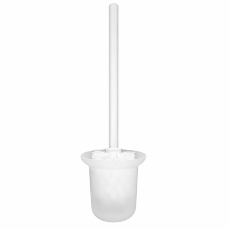 Suport pentru perie WC Balneo Wall Box Brush S Tiles, partea dreaptă, încastrat în perete, din oțel inoxidabil