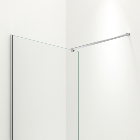 Perete de duș Beira Crom 70 cm