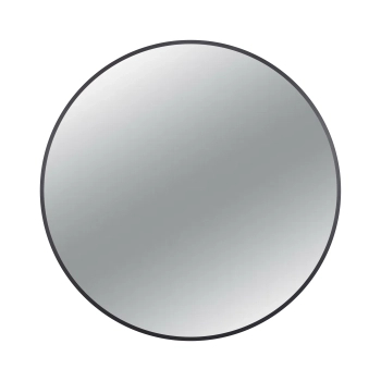 Oglindă rotundă Balneo Corina neagră 100 cm