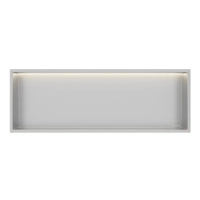Balneo Wall Box LED Inox raft 90 x 30 x 10 cm