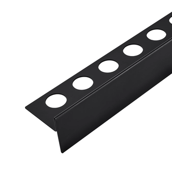 Profil de pantă Balneo negru de pardoseală dreapta 120 cm