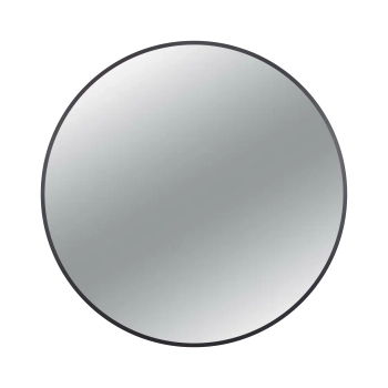 Oglindă rotundă Balneo Corina neagră 60 cm