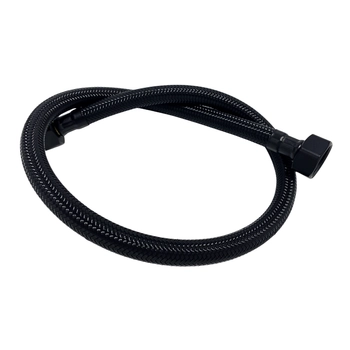 Furtun de conectare Balneo PEX negru împletit 1/2" x 3/8" 60 cm