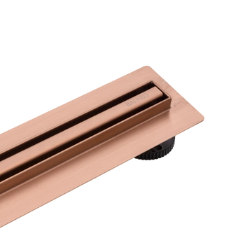 Rigolă liniară de pardoseală Balneo Slim & Low ProLine Copper 90 cm aramiu